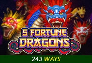 Spadegaming : 5 Fortune Dragons - MG138